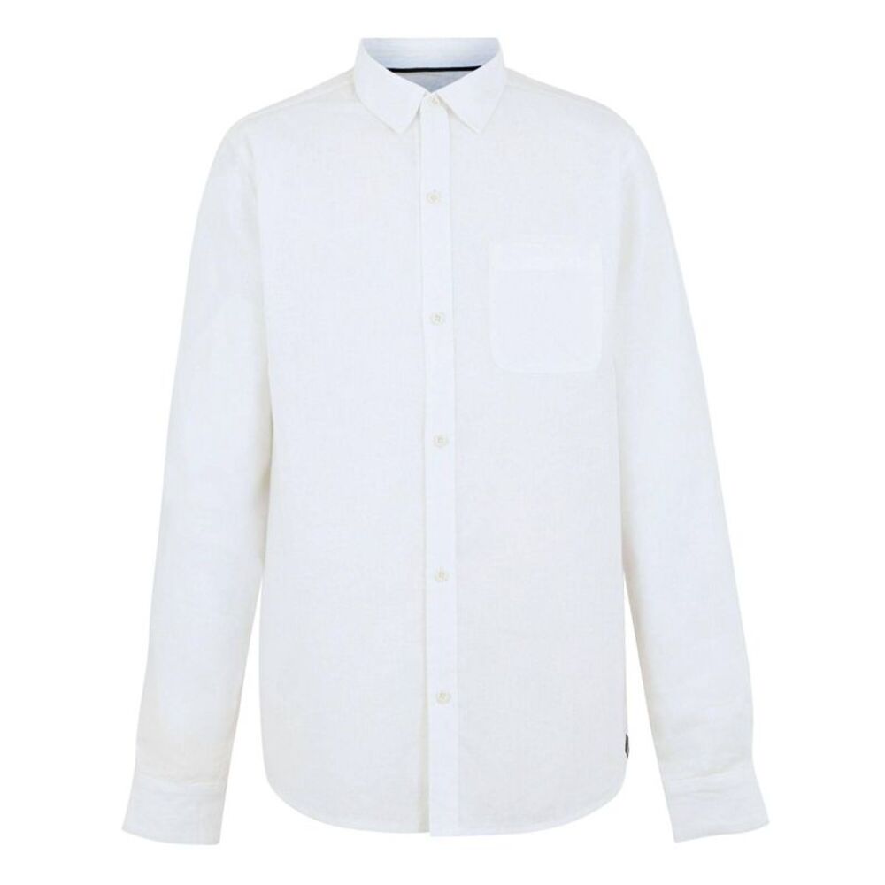 Regatta Mens Loran Long-Sleeved Shirt / White